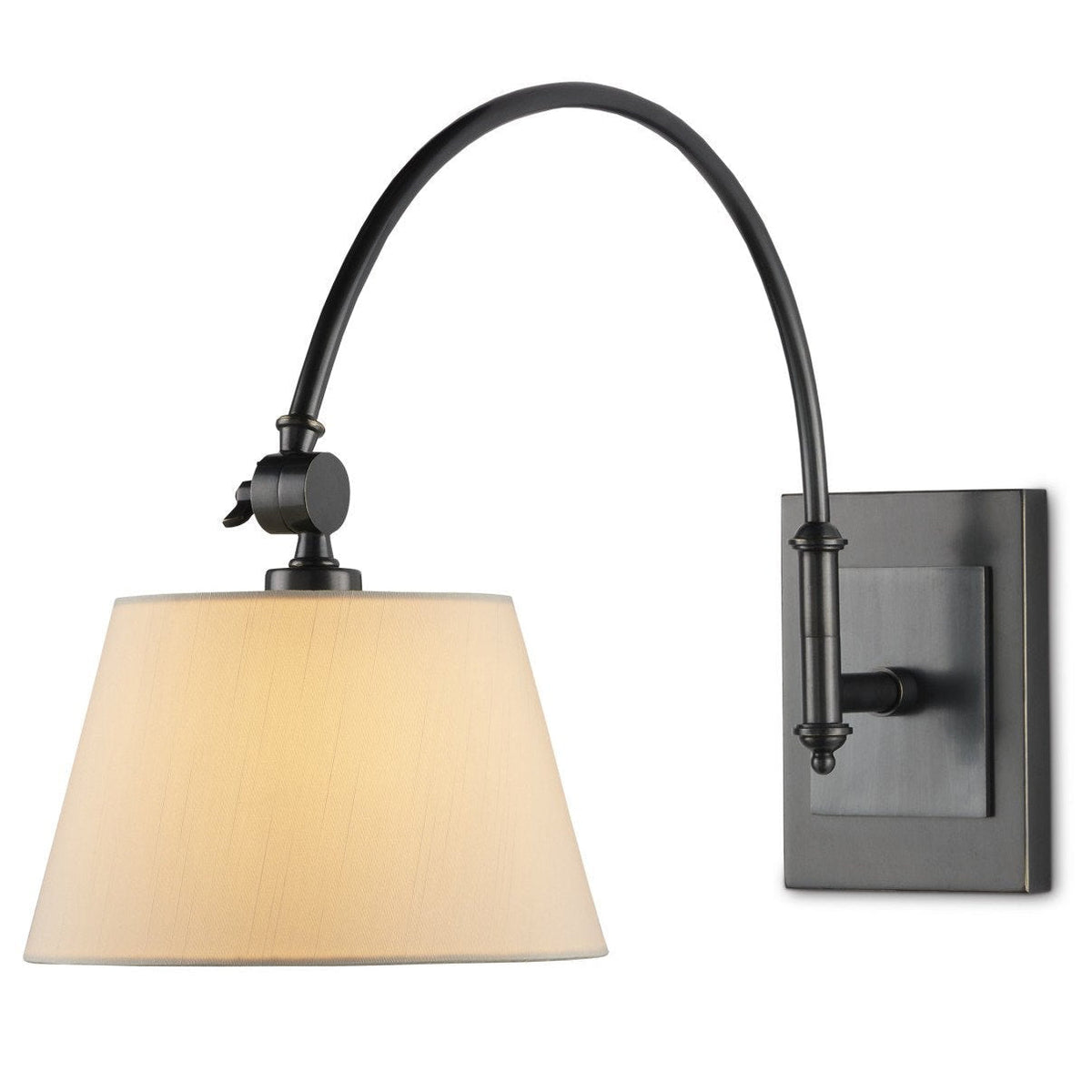 Ashby Bronze Swing-Arm Wall Sconce
