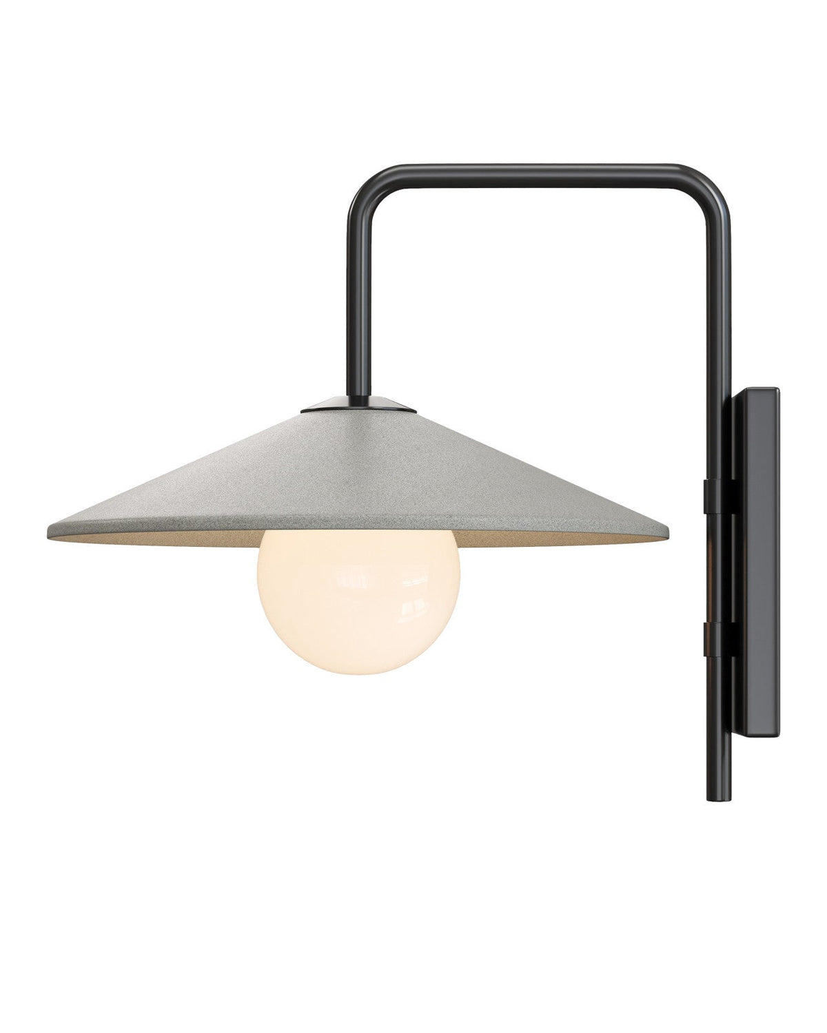 Bothy Metal Black Outdoor Wall Sconce