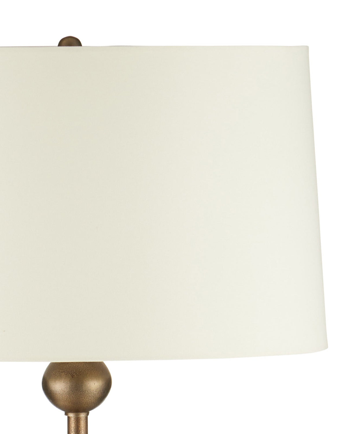 73.5-Inch Antique Brass-Finish Cast Aluminum Floor Lamp