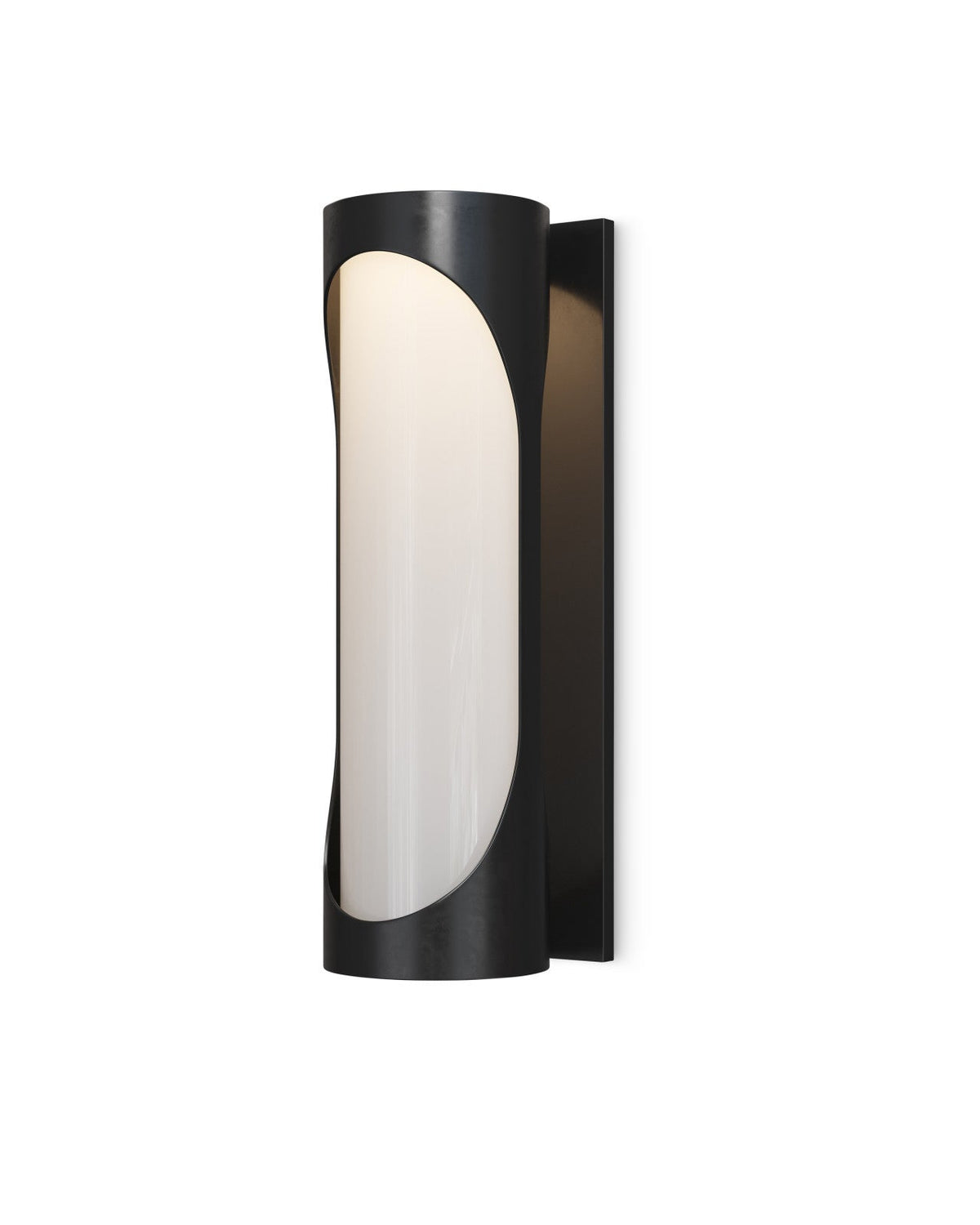 Swale 22 Metal Black Outdoor Wall Sconce